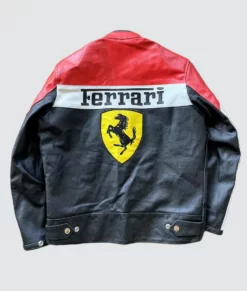 Ferrari Red Jacket Back