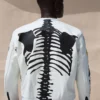Fg Vanson Leather Skeleton Jacket Back