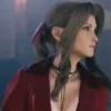Final Fantasy VII Aerith Gainsborough Real Leather Jacket