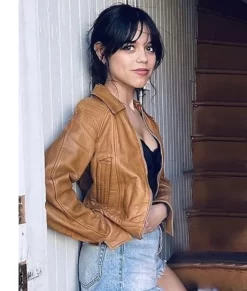 Finestkind Jenna Ortega Mabel Leather Jacket