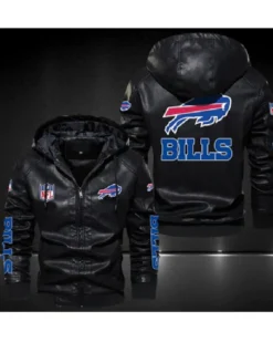 Mens Buffalo Bills Leather Jackets