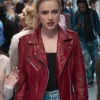 Freaky Millie Red Leather Jacket
