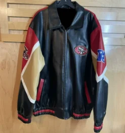 G-iii Nfl San Francisco 49ers Football Leather Jacket