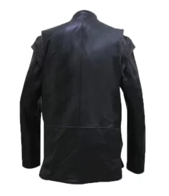 GOT ‘s Kit Harington Black Real Leather Jacket