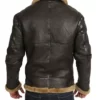 Genuine Brown B3 Bomber Top Leather Jacket