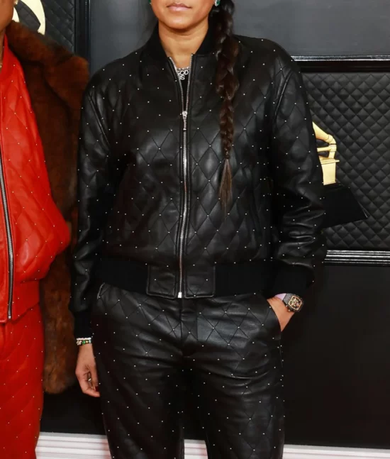 Grammy Awards 2023 Helen Lasichanh Prenium Leather Jacket