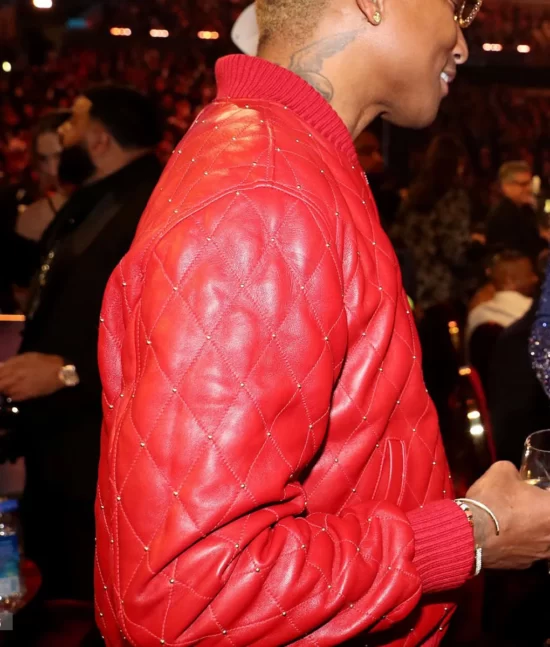 Grammy Awards 2023 Pharell Williams Real Leather Jacket