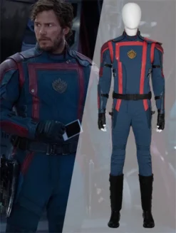 Guardians Of The Galaxy Vol 3 Blue Leather Suit
