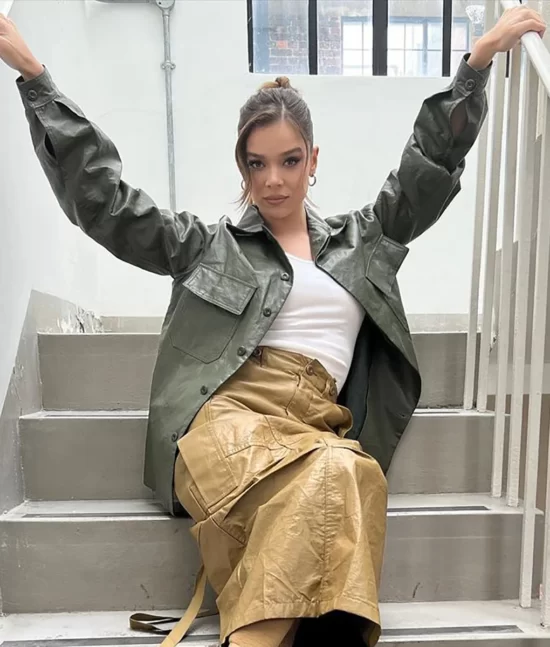 Hailee Steinfeld Real Leather Jackets
