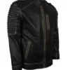 Halloween Joker Biker Genuine Leather Jacket