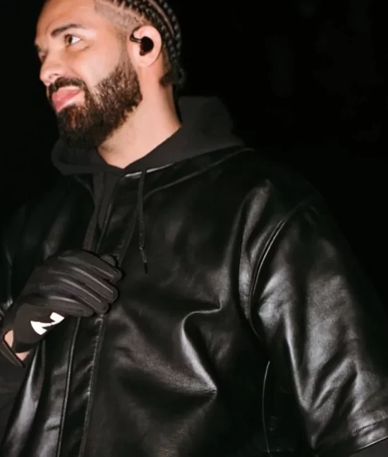 Hard Feelings Harder Dick’ Drake Black Leather Jacket