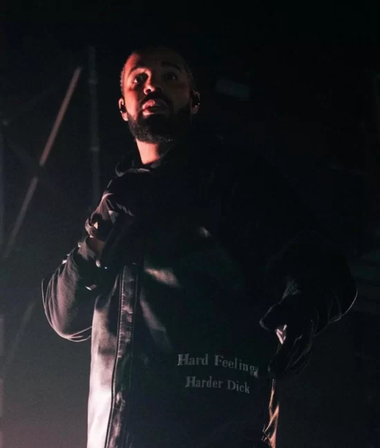 Hard Feelings Harder Dick’ Drake Leather Jacket