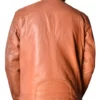 Hardy Tan Leather Slim Fit Real Leather Jackets