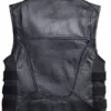Harley Davidson Swat Ii Leather Vest Back