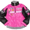 Hello Kitty Women's Pink & Black Racer Jackets