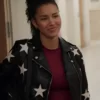 High School Musical S04 Gina Porter Black Jacket