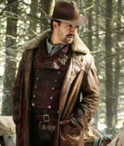 His Dark Materials Lee Scoresby Real Leather Coat