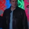 Hudson And Rex S05 Charlie Hudson Black Leather Jacket