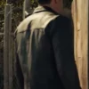 Hypnotic 2023 Ben Affleck Black Leather Jacket Back