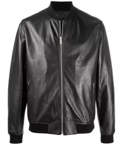 Infinite Evan Michaels Bomber Real Leather Jacket