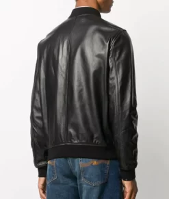 Infinite Evan Michaels Bomber Top Leather Jacket