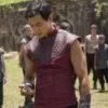 Into the Badlands Sunny Red Leather Vest