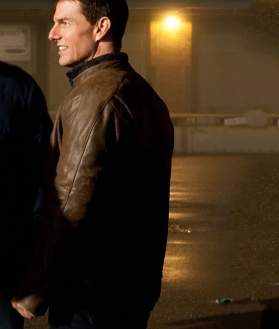 Jack Reacher Tom Cruise Brown Best Leather jacket