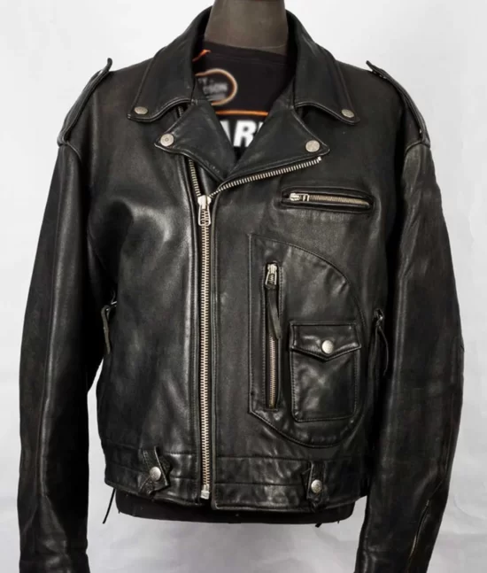 Jacob Elordi USA Tour 1992 Biker Leather Jacket