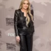 Jamie Lynn Spears Leather Real Leather Jacket