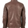 Jimmy Brown Real Leather Jacket