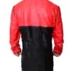 John Crichton Ben Browder Farscape Red Pure Leather Jacket