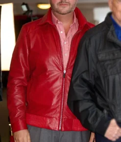 Jonathan Sothcott Renegades Red Top Leather Jacket