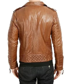 Jose Men’s Brown Biker Leather Jacket