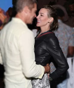 Katie Cassidy Real Leather Jacket