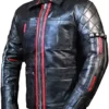 Keean Johnson Alita Battle Genuine Angle Leather Jacket