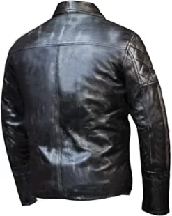 Keean Johnson Alita Battle Orignal Angle Leather Jacket