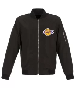 LA Ball 2 Black Bomber Jacket