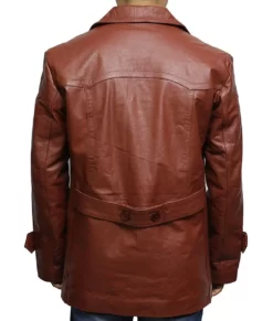 LaKeith Stanfield Ben Real Leather Coat