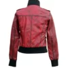 Ladies Cosmopolitan Fitted Fashion Real Leather Women Jacket