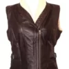 Laurie Holden The Walking Dead Leather Vest