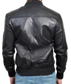 MA-1 Bomber Top Leather Jacket