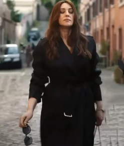 Mafia Mamma – Bianca Black Coat