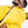 Manuel Turizo Yellow Top Leather Jacket