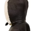 Marilyn Women's Dark Brown Shearling Genuine Leather Jacket