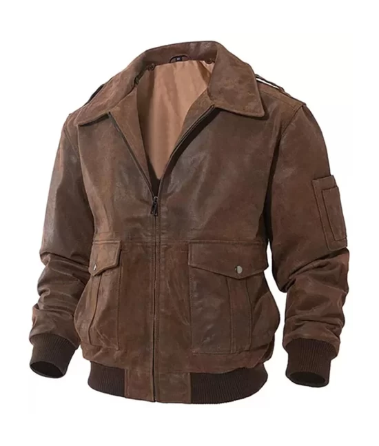 Martin A-2 Brown Leather Jacket
