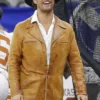 Matthew McConaughey Brown Original Leather Jacket
