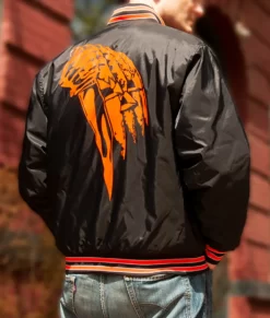Men’s 78 Black Bomber Jacket Top Leather jackets
