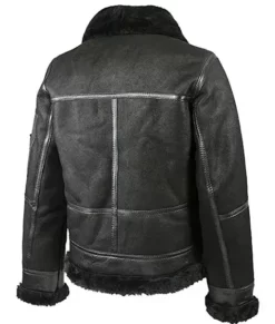 Men’s Aviator B16 Belted Real Leather Jacket