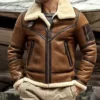 Men’s Aviator B3 Flight Shearling Leather Jacket