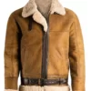 Men’s B3 Aviator Brown Genuine Leather Jacket